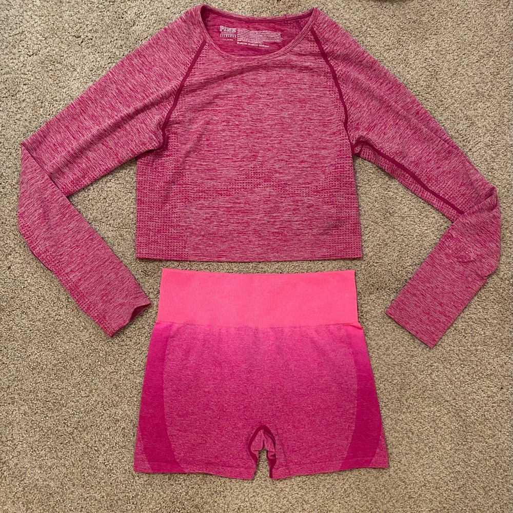 Victoria Secret Pink Workout Set